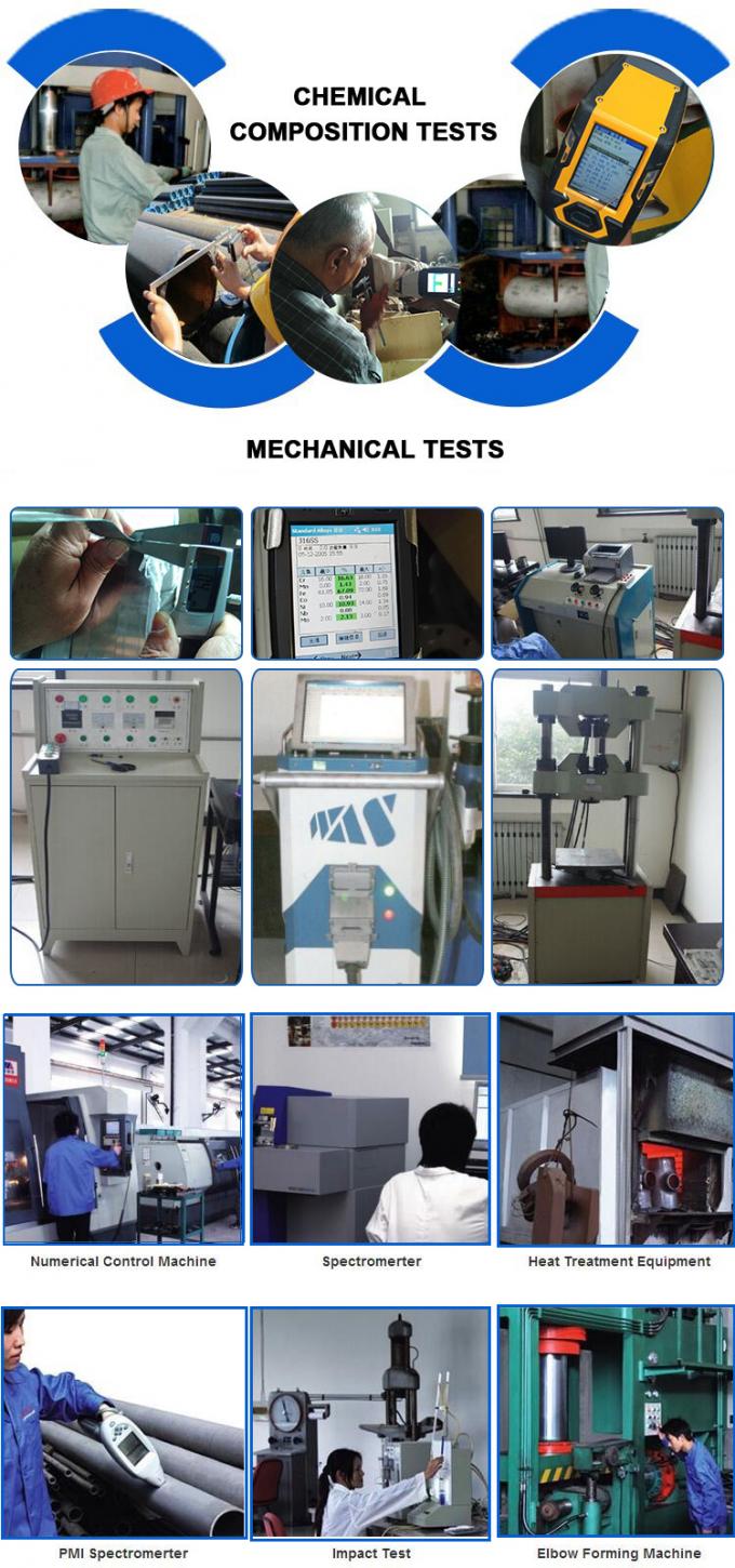ASTM B16.11 Σωλήνες καλωδίωσης Σωλήνες χαλκού νικελίου σε συστοιχιές με νήματα 8