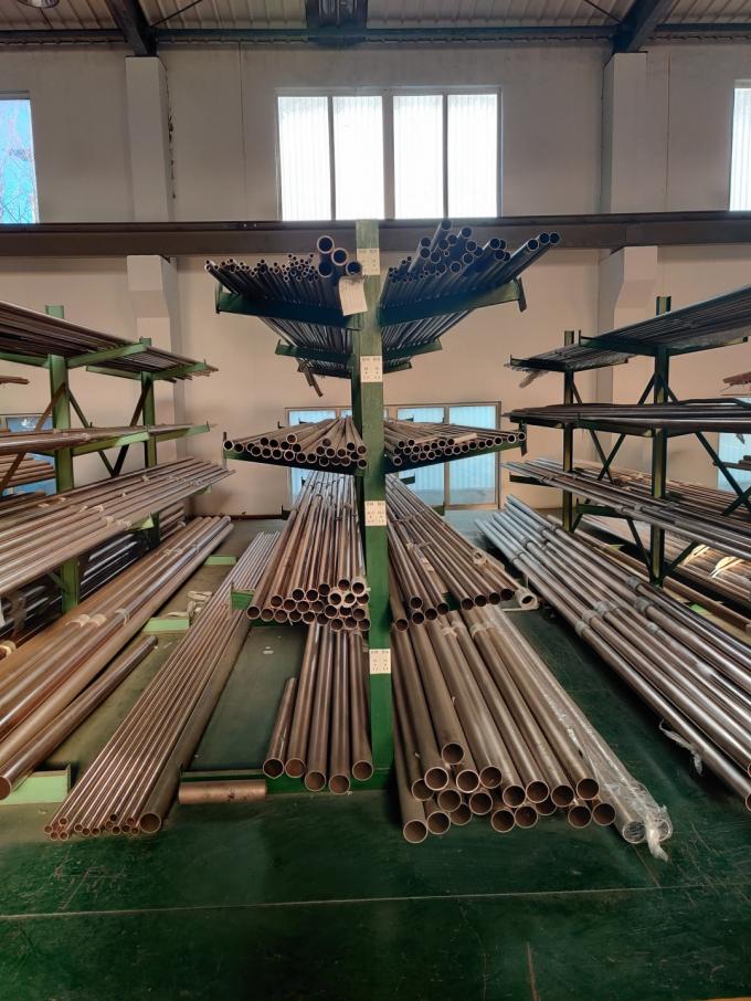 Προσαρμοσμένο μέγεθος CuNi 9010 C70600 Τεχνουργήματα σωλήνων Χάλυβα κράμα χαλκού-νικέλου 0