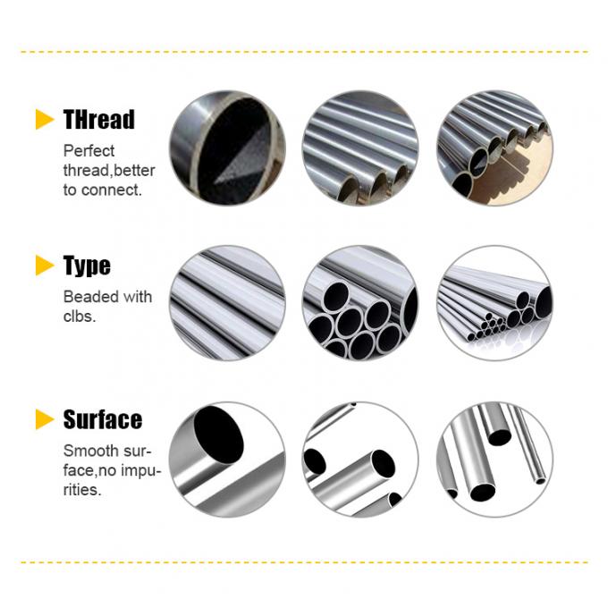 Πύλη CuNi 90/10 ANSI B36.19 DN50 1.5MM ASTM B466 UNSCooper Νικέλιο 1