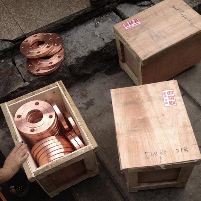 Μεταλλικές φλάντζες χαλκού νικελίου Χαλκού νικελίου 90/10- χαλκού νικελίου 70/30 10