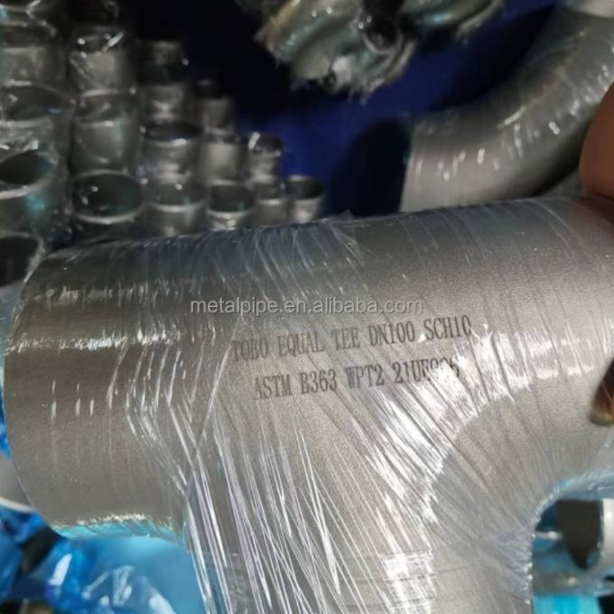 Μεταλλικό χαλκό νικελίου Fitting ASME B36.19 LR/SR 2inch Sch10s 90 βαθμούς αγκώνες σωλήνες Fittings 2