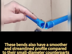 1/2» αγκώνες Cuni C71500 νικελίου χαλκού Sch80 Asme B16.9 τοποθέτηση σωληνώσεων αγκώνων 45 βαθμού