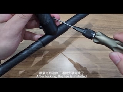 Πολυ κατάλληλες τοποθετήσεις σωληνώσεων γραμμάτων Τ μαξιλαριών καλύψεων αγκώνων αργιλίου