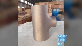 Tees χαλκού-νικελίου – Ανώτερη αντοχή στη διάβρωση για συνδέσεις θαλάσσιων κλάδων
