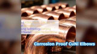 Offshore CuNi 90 10 Ebows Αντιδιαβρωτικά Solutions Pipe