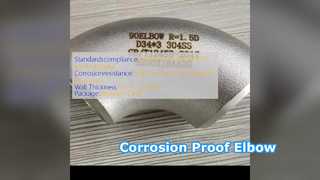 90/10 Χάλκινο νικέλιο αγκώνα 1/2 ίντσας SCH 10S