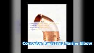 Premium C70600 Copper Nickel 90 10 Ebow Pipe Εξάρτημα