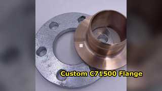 Custom C71500 Flange Weld Neck 70 30