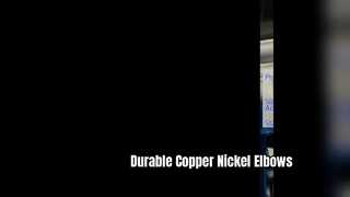 Αγκώνες χαλκού νικελίου ανθεκτικά 3000# σφυρήλατα