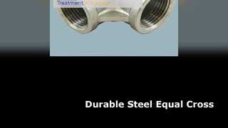 ASME B16.9 A105 Carbon Steel Equal Cross