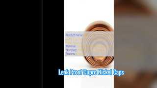 UNS C70600 Cupro Nickel 90 10 Καπάκι για στεγανότητα HVAC