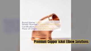 Copper ickel Butt Weld Elbow C70600 ASME B6 Ποιότητα
