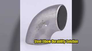 Ατσάλινο αγκώνα 90 μοιρών LR χωρίς ραφή ανθρακούχο χάλυβα