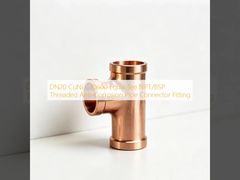 DN20 CuNi C70600 Equal Tee Ανθεκτικό στη διάβρωση Εξάρτημα