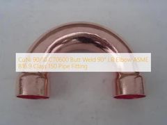 CuNi 90 10 C70600 90 Degree LR Ebow Pipe Fitting