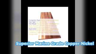 ASTM B127 90 10 Πλάκα νικελίου χαλκού για ναυπηγική ναυπηγική