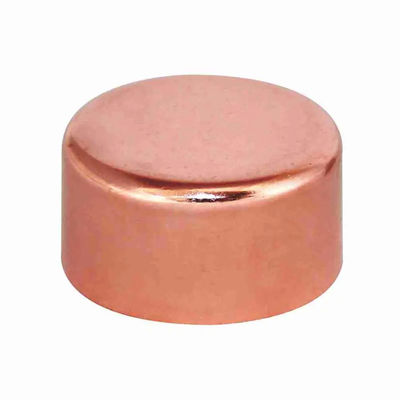 Refrigeration & Air Conditioning Copper Carbon Steel End Cap for Plumbing