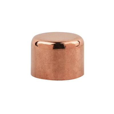 Threaded Copper Cap ANSI/DIN 150 PSI Leak-Proof End Closure Water Pipe Fitting