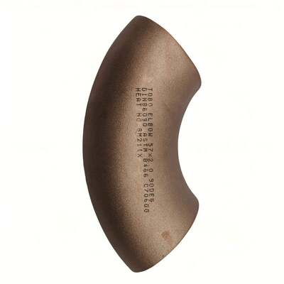 CUNI ASTM B466 UNS C70600  1.5D 90° 3'' 10Bar Elbow ASME B16.9