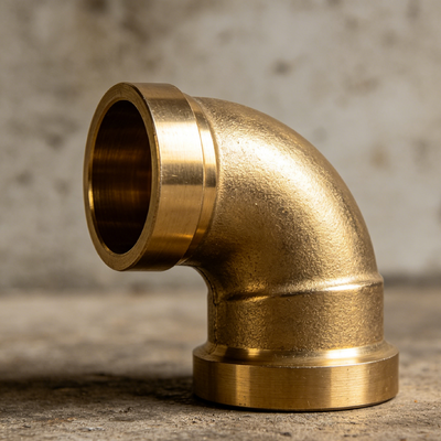 CuNi 90/10 LR Butt Weld Elbow, ASTM B466 C70600 Corrosion Resistant Fitting Marine Grade