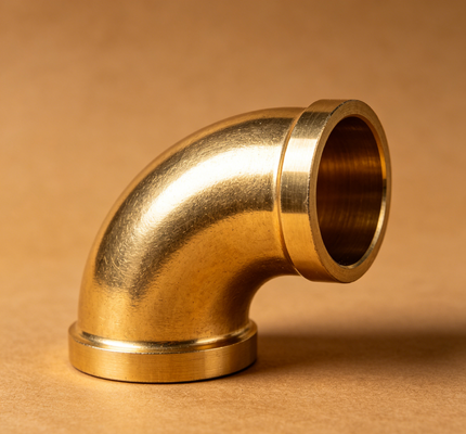 Copper Nickel 90/10 Elbow Butt Welding Polished Surface C70600 Pipe Fitting for Marine Piping Systems