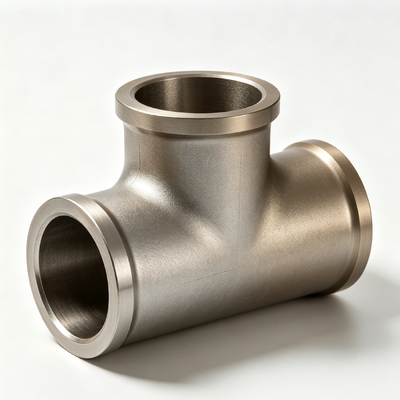 Forged CuNi 70/30 Copper Nickel Tee Seawater System Pipe Fitting ASME B16.5 Class150