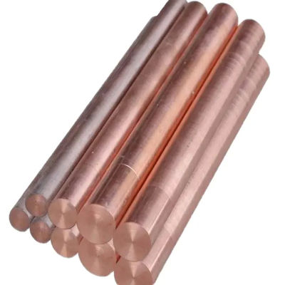 UNS C70600 Cupro Nickel 90/10 Στρογγυλή ράβδος υψηλής αντοχής, ανθεκτική στη διάβρωση ράβδος ναυτικής ποιότητας