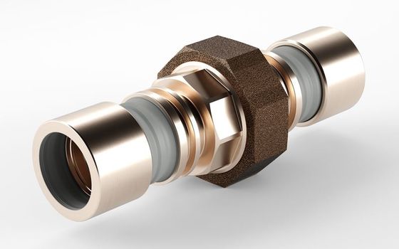 C70600 90/30 Copper Nickel Union, 1/2" 3000LB, Best Quality for Industrial Use