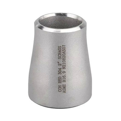 ASME B16.9 Stainless Steel 2.5 In Length Reducer Fitting Industrial Pipeline