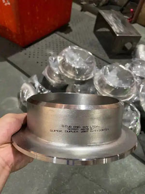 SS304 Nickel-Plated Stub End Fittings, ASME B16.5 Standard for Long Weld Lap Joint