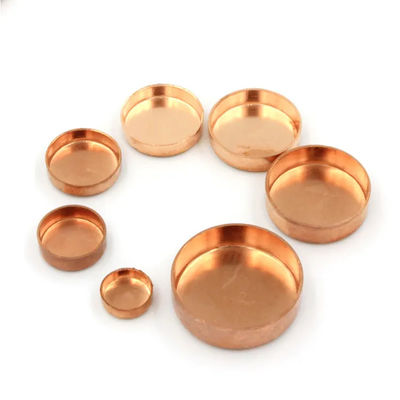 K65 Copper Solder End Cap για Σφράγιση Σωλήνων Ψύξης, HVAC, Ανθεκτικό Στεγανό Κάλυμμα Σωλήνα