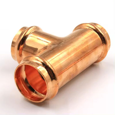 Versatile Coated Brass Tee Fitting, Standard Packaging Industrial & Civil Use