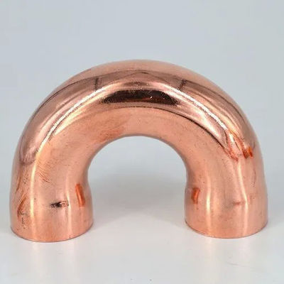 High Pressure CuNi 70/30 Copper Nickel 45° Ebow, Hot Induction Bend ANSI B16.9