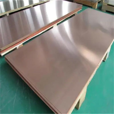 CuNi 90/10 70/30 Alloy Sheet Plate Seaworthy Packing 1000-3000mm Width Corrosion Proof