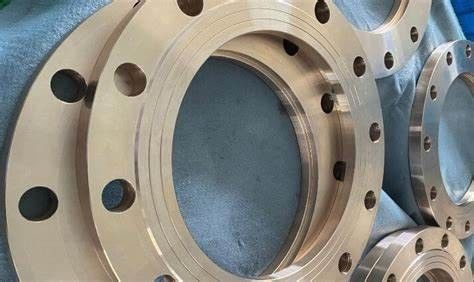 ASME B16.5 Copper Nickel Flange Weld Neck Type Corrosion Resistant C70600 Flange for Marine Piping