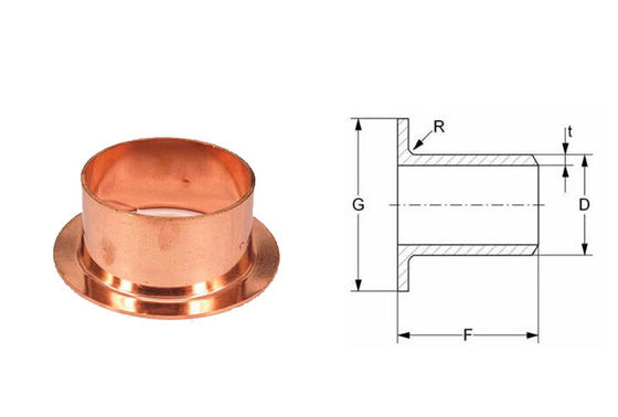 ASME B16.5 WN Copper Nickel Flange High Pressure Marine Shipbuilding Pipe Connector