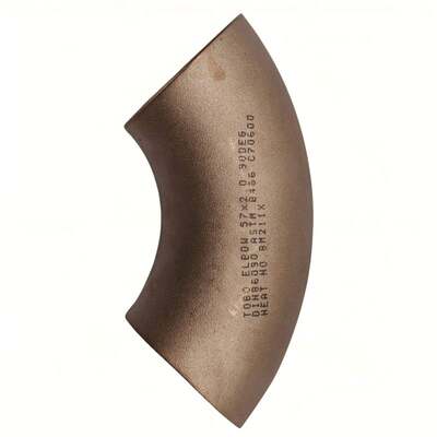 CUNI ASTM B466 UNS C70600 1.5D 90° 3'' 10Bar Αγκώνας ASME B16.9