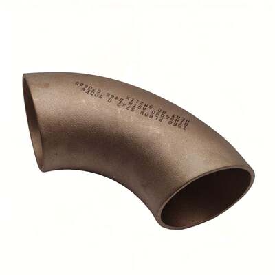 Industrial CuNi 70/30 Copper Nickel 90 Degree Ebow, Seamless Butt Weld Schedule 40