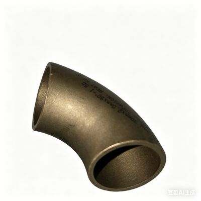 Κράμα χαλκού-νικελίου ASTM B466 UNS C9010 1.5D 90° 3'' SCH40 Αγκώνας ASME B16.9