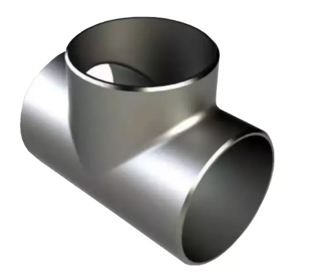 Factory Direct CuNi 70/30 Equal Tee Butt Weld Fitting NACE MR0175 Αφαλάτωση